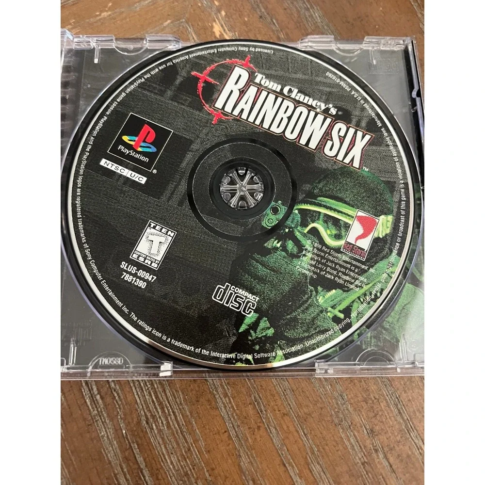 Tom Clancy's Rainbow Six (Sony PS1,‎ 1999)